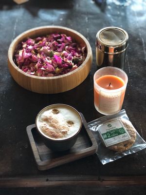 Vegan cookie at Manipura Ethic Cafe & Bar in Baku