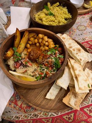 Arabian shiva bowl. at Manipura Ethic Cafe & Bar in Baku