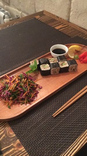 Sushi at Manipura Ethic Cafe & Bar in Baku