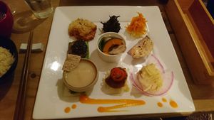 Hatake no gohan. It changes a little every week. at Natural Harmony Coa in Yokohama