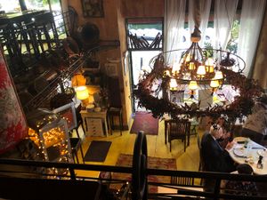 Cosy atmosphere 1st floor at Oikeio in Athens