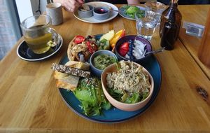 Veggie brunch at Cafe Oha  in Frederiksberg