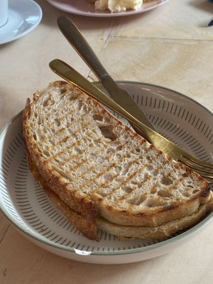 Grilled sandwich  at Kattakaffihusid in Reykjavik