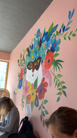 So pretty  at Kattakaffihusid in Reykjavik