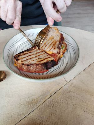 Avocado sandwich at Kattakaffihusid in Reykjavik