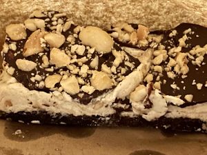 Snickers brownie   at Kattakaffihusid in Reykjavik