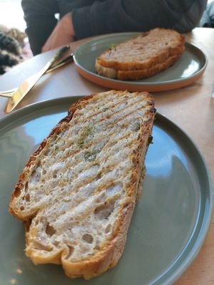 Toast at Kattakaffihusid in Reykjavik
