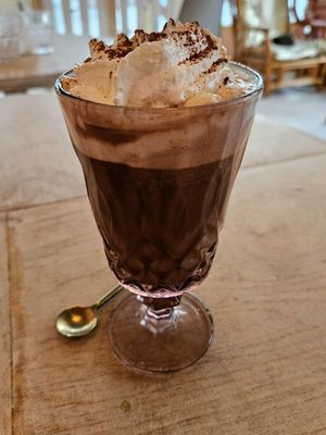 Hot chocolate at Kattakaffihusid in Reykjavik