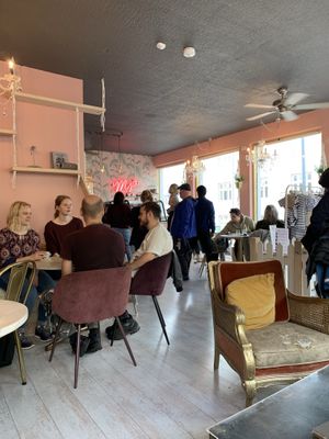 Cute decor  at Kattakaffihusid in Reykjavik