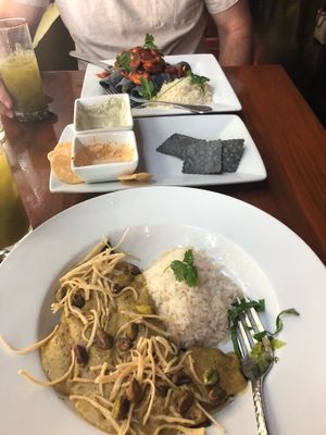 The pistachio mole on Portobellos at Mayahuel in Sacramento