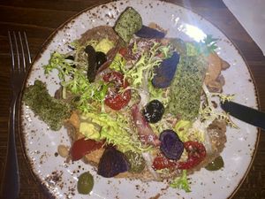 Hummus sandwich . Vegan and delicious 🤤  at 't Olde Regthuys in Elburg