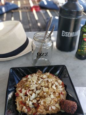 Imaginem como está delicioso esse risoto!  at Ozz Garden in Itajai