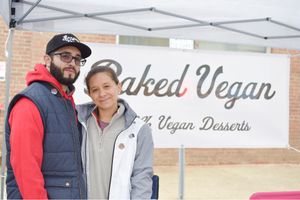 At Port Chester’s Farmers Market every 1st Sunday!  at Baked Vegan in Port Chester