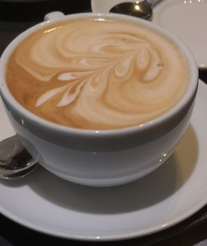 Oat Latte Art at Dinzler Kaffeerösterei AG in Irschenberg