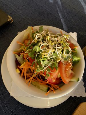 Kleiner Beilagensalat (small side salad)   at Hotel Zum Schiff in Meersburg