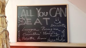 All you can eat at Vegan Italy in Tallinn