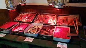 All you can eat warm buffet at Vegan Italy in Tallinn