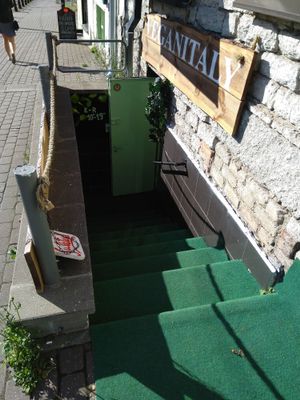 Entrance at Vegan Italy in Tallinn