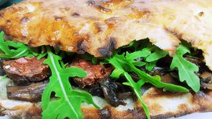 Sandwiches at Vegan Italy in Tallinn