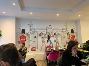 Interior at Brigit's Bakery in London