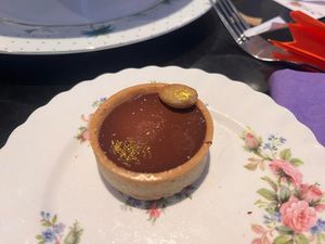 Cherry Chocolate Tart at Brigit's Bakery in London