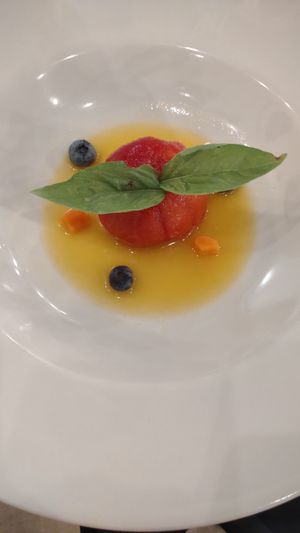 Dessertt at La Luce in Vicenza