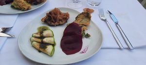 Misto antipasti at La Luce in Vicenza