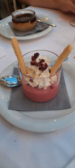 'Cheesecake' basilico at La Luce in Vicenza