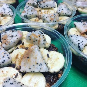 Dragonfruit brownie  at Hub City Permaculture -The Kimchi Dude in Hagerstown