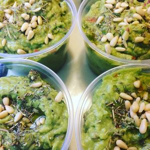 Italian guacamole  at Hub City Permaculture -The Kimchi Dude in Hagerstown