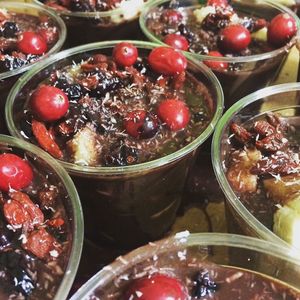 Acai parfaits  at Hub City Permaculture -The Kimchi Dude in Hagerstown