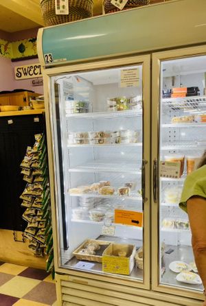 Deli fridge  at Upper Valley Food Co-op in White River Junction