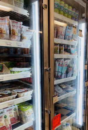 Vegan alternatives  at Upper Valley Food Co-op in White River Junction