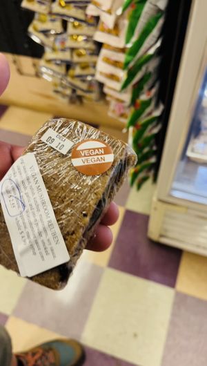 Vegan Reuben  at Upper Valley Food Co-op in White River Junction
