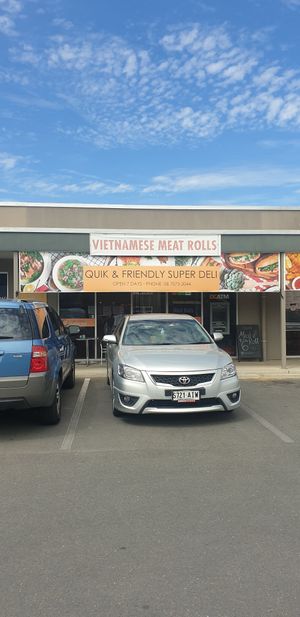 Shop front off Churchill Rd at Quik & Friendly Super Deli in Prospect