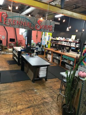 Studio at Perennial Soaps in Racine