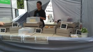 Cakes and pasties at Vegano - Food Truck in Newcastle Upon Tyne