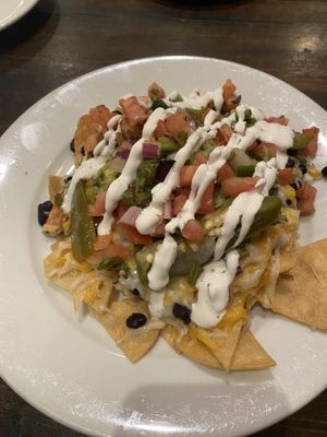 Nachos #Veganuary at Blossom Restaurant on Columbus in New York City