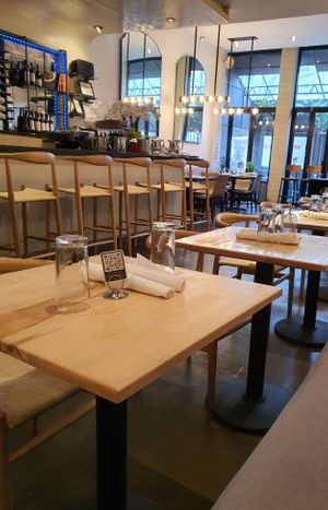 Interior at Blossom Restaurant on Columbus in New York City