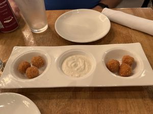 Buffalo Arancini  at Blossom Restaurant on Columbus in New York City