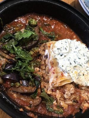 Lasagna  at Blossom Restaurant on Columbus in New York City