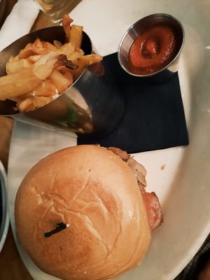 Blossom Burger  at Blossom Restaurant on Columbus in New York City