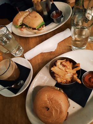 Blossom Burger & Tofu BLT  at Blossom Restaurant on Columbus in New York City