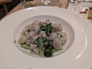 Lemon truffle gnocchi at Blossom Restaurant on Columbus in New York City