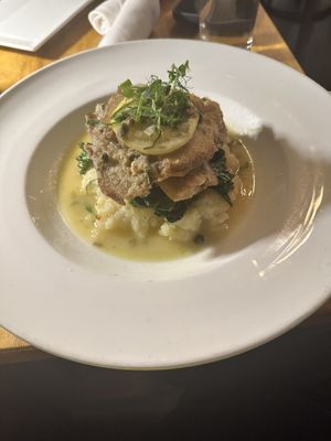 Seitan Picatta  at Blossom Restaurant on Columbus in New York City