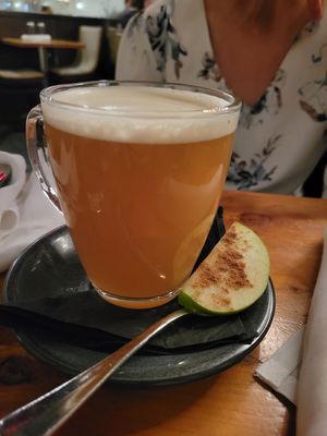 Steamed Cider at Blossom Restaurant on Columbus in New York City