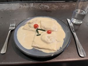 Ravioli  at Blossom Restaurant on Columbus in New York City
