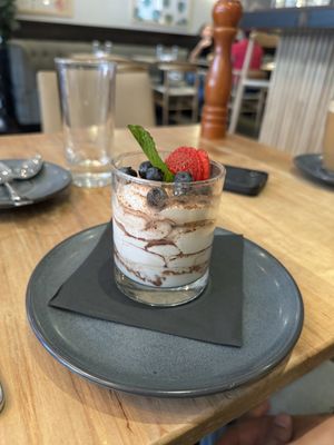 Tiramisú    at Blossom Restaurant on Columbus in New York City