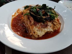 Lasagne at Blossom Restaurant on Columbus in New York City