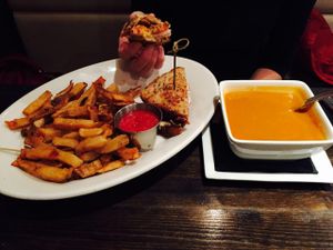 Yummy! Sit back, relax and enjoy! at Blossom Restaurant on Columbus in New York City